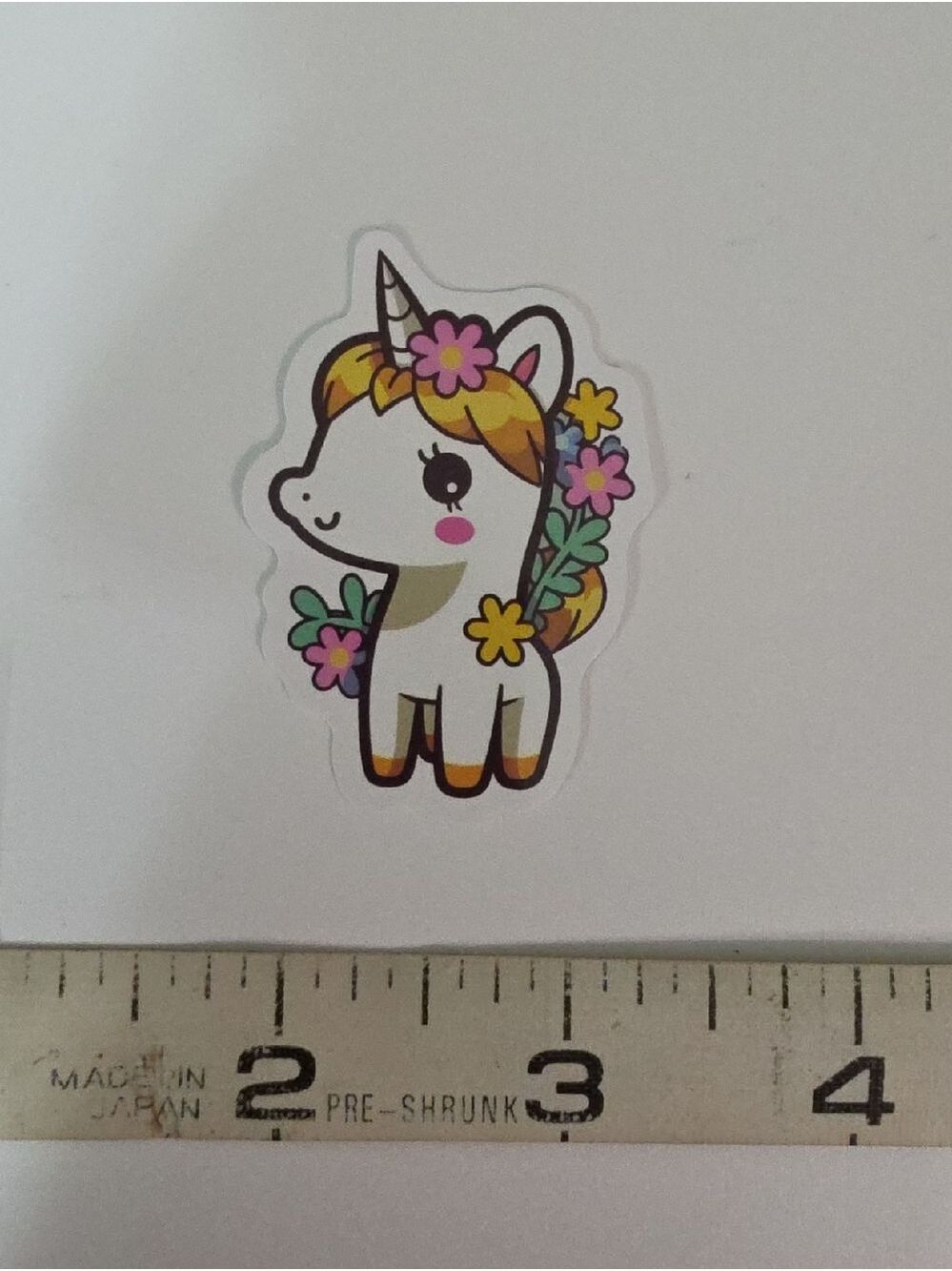 Cute Rainbow Unicorn & Star Sticker Set - Lot Of Ten - Picture 4 of 11